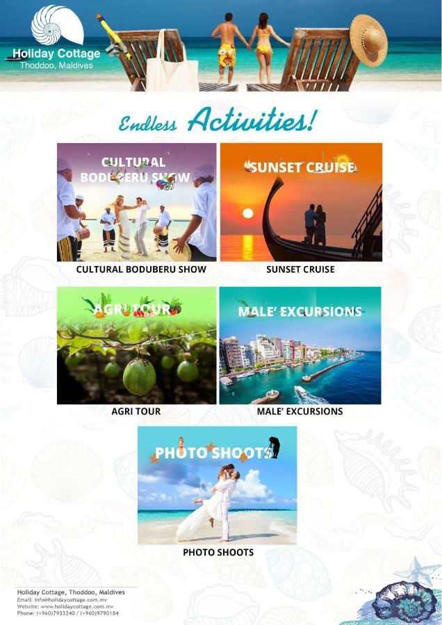 Holiday Cottage Thoddoo, Maldives Экстерьер фото